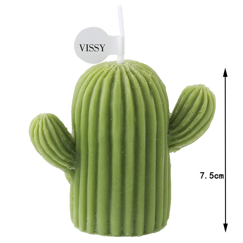 Cactus scented candle