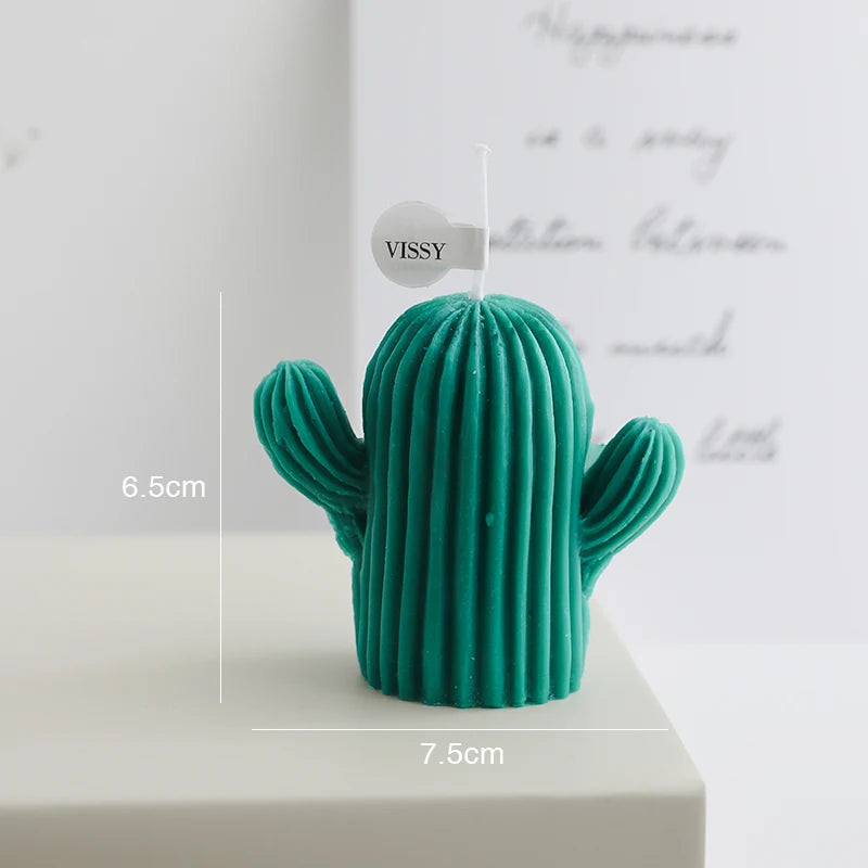 Cactus scented candle